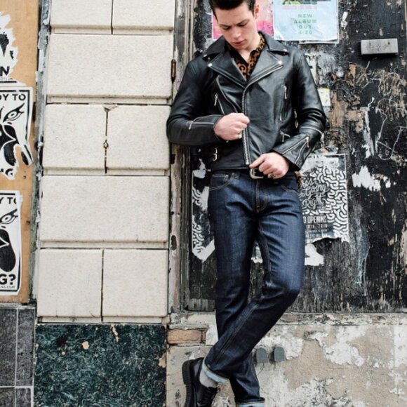 Straight To Hell Defector Black Leather Jacket - Picture 6 of 14